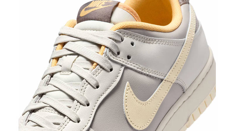 Nike Dunk Low Light Bone Wild Mango IB4503-072 tongue