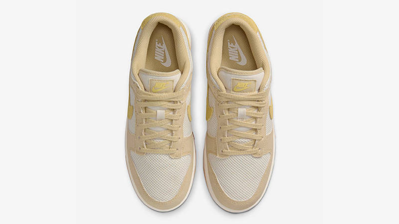 Nike Dunk Low Mesh Canvas Team Gold HJ5864-700 Top