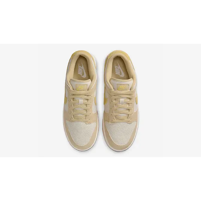 Nike Dunk Low Mesh Canvas Team Gold HJ5864-700 Top