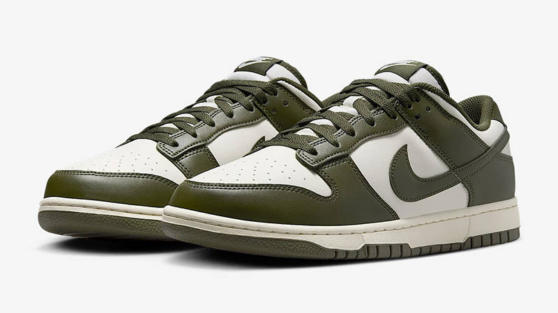 Nike Dunk Low Pale Ivory Cargo Khaki HF5441-102 front