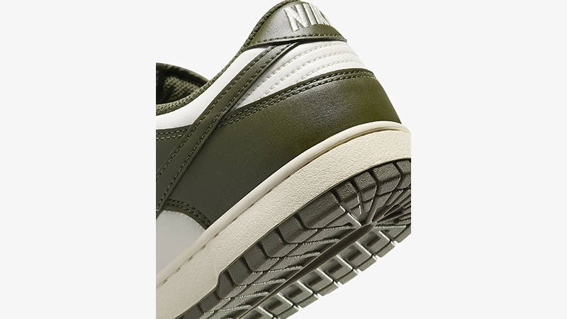 Nike Dunk Low Pale Ivory Cargo Khaki HF5441-102 heel