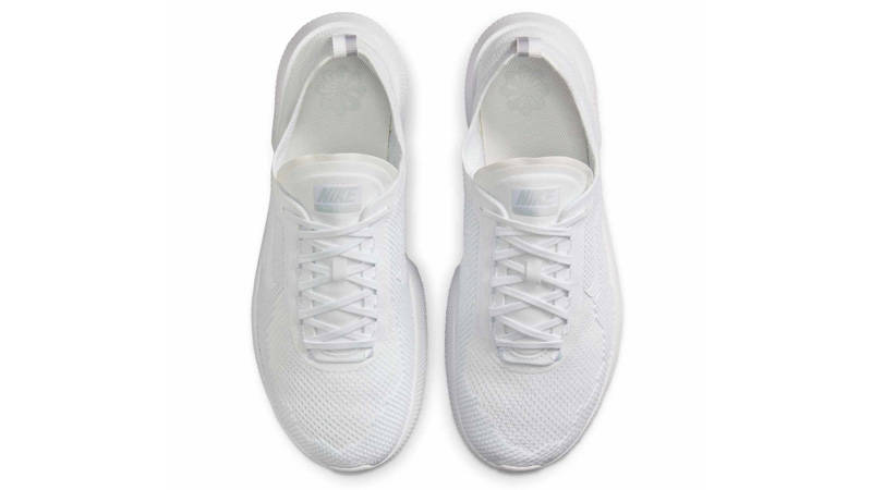 nike white shoes no laces