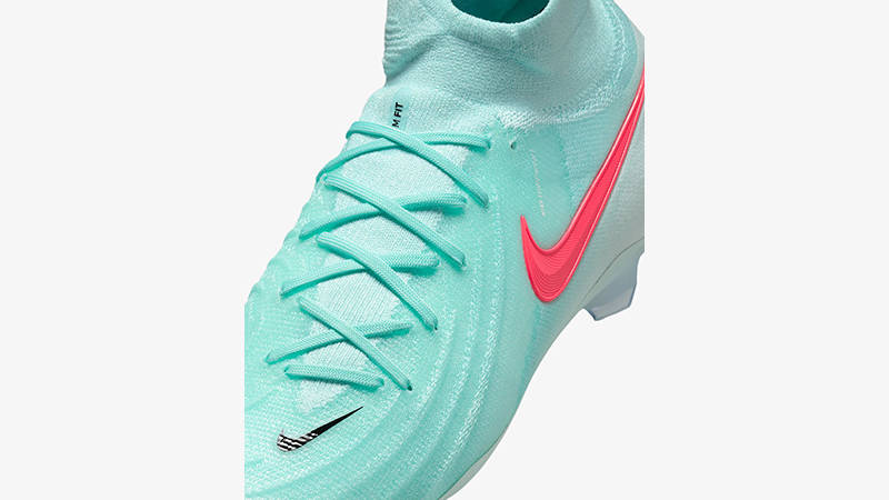 Nike Phantom Luna 2 Elite FG High-Top Football Boot Mint FJ2572-300 tongue