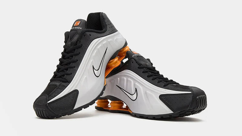 Nike Shox R4 Bright Mandarin HQ1988-003 front