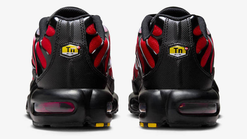 Nike TN Air Max Plus Black Fiery Red Back