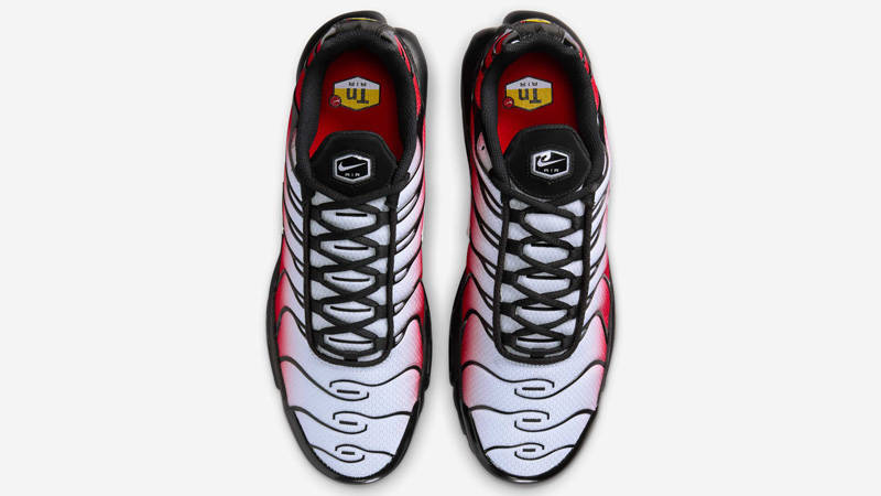Nike TN Air Max Plus Black Fiery Red Middle