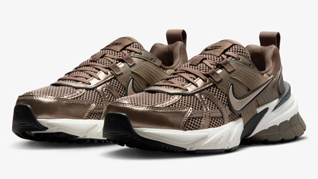 Nike V2K Run Mink Brown Ironstone FD0736-202 Side