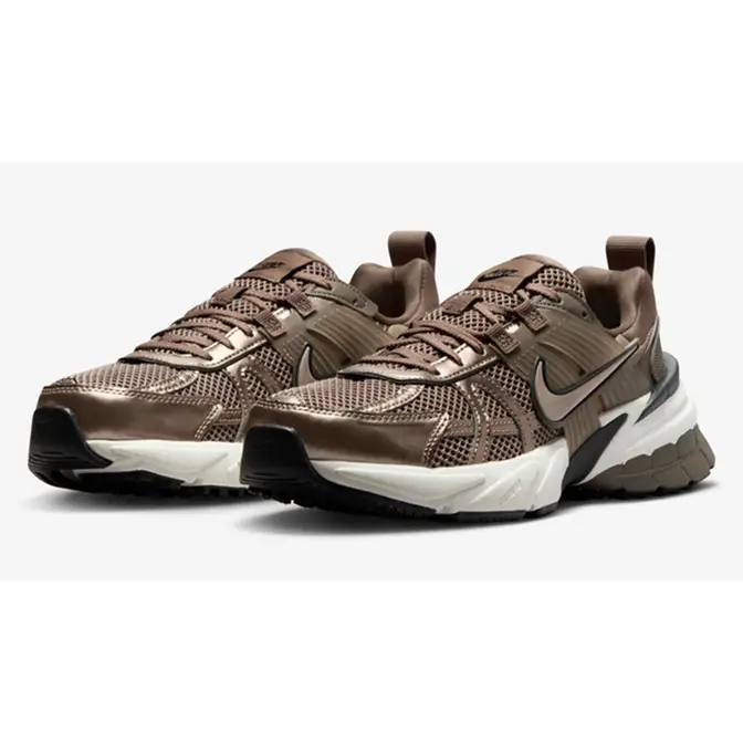 Nike V2K Run Mink Brown Ironstone FD0736-202 Side