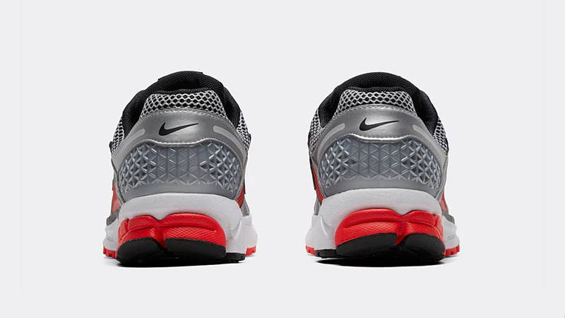 Nike Zoom Vomero 5 Metallic Silver Red FJ4151-005 back