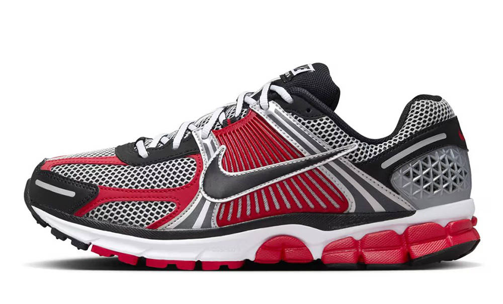 Nike Zoom Vomero 5 Metallic Silver Red