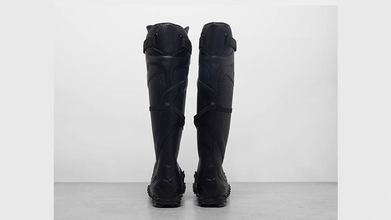 PUMA Mostro Leather Boot Black 401563-02 back