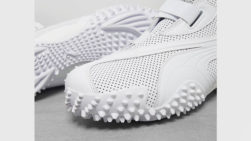 PUMA Mostro Leather Boot White 401563-01 side