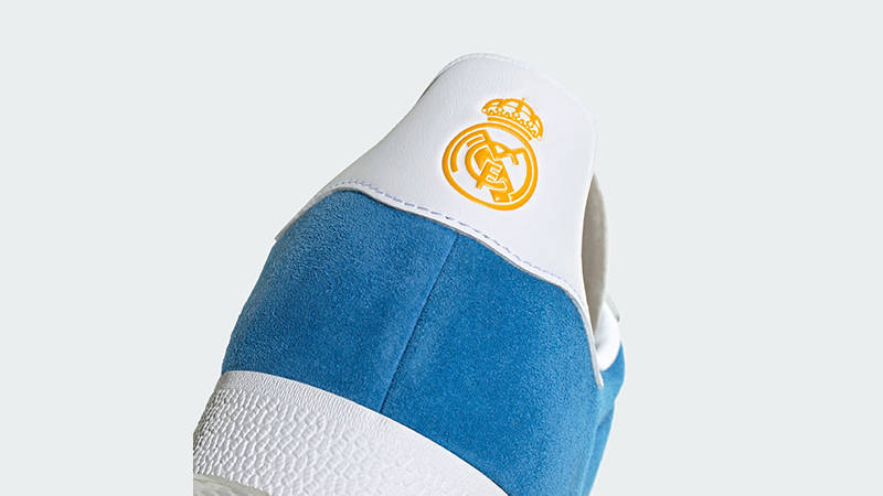 Real Madrid x adidas Gazelle Bluebird JR4158 heel