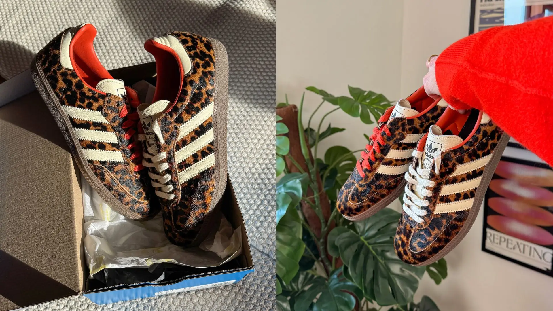 The viral adidas samba leopard is finally set to drop tomorrow the