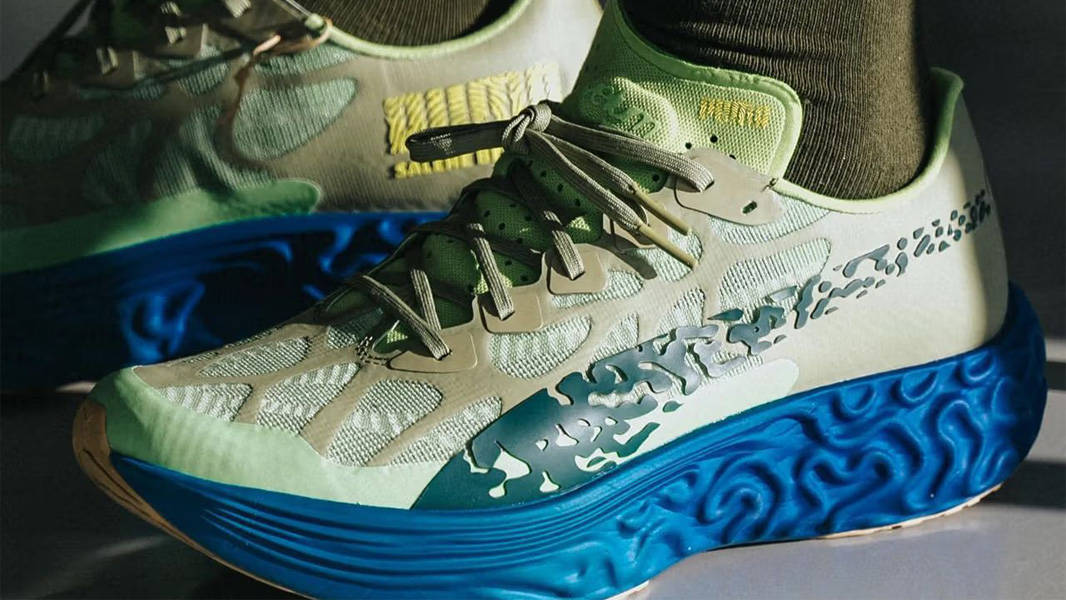 Salehe Bembury x PUMA Green Blue First Look On Foot
