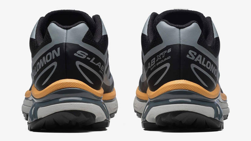 Salomon XT-6 Black Grey Back