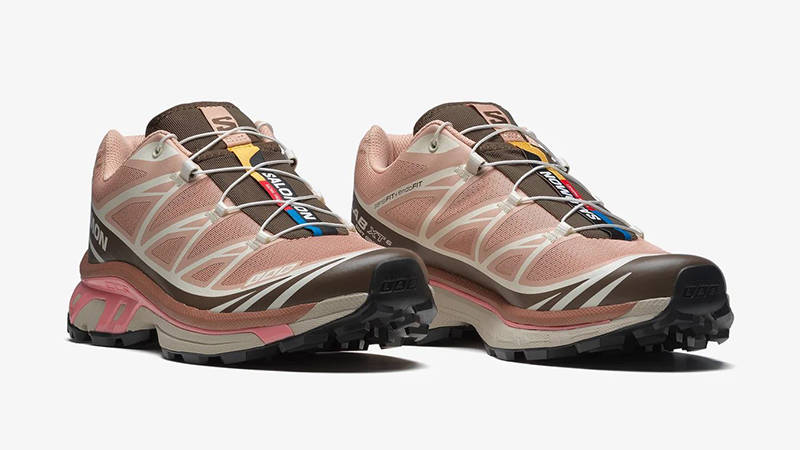 Salomon XT-6 Mahogany Rose Earth Brown L47737300 front