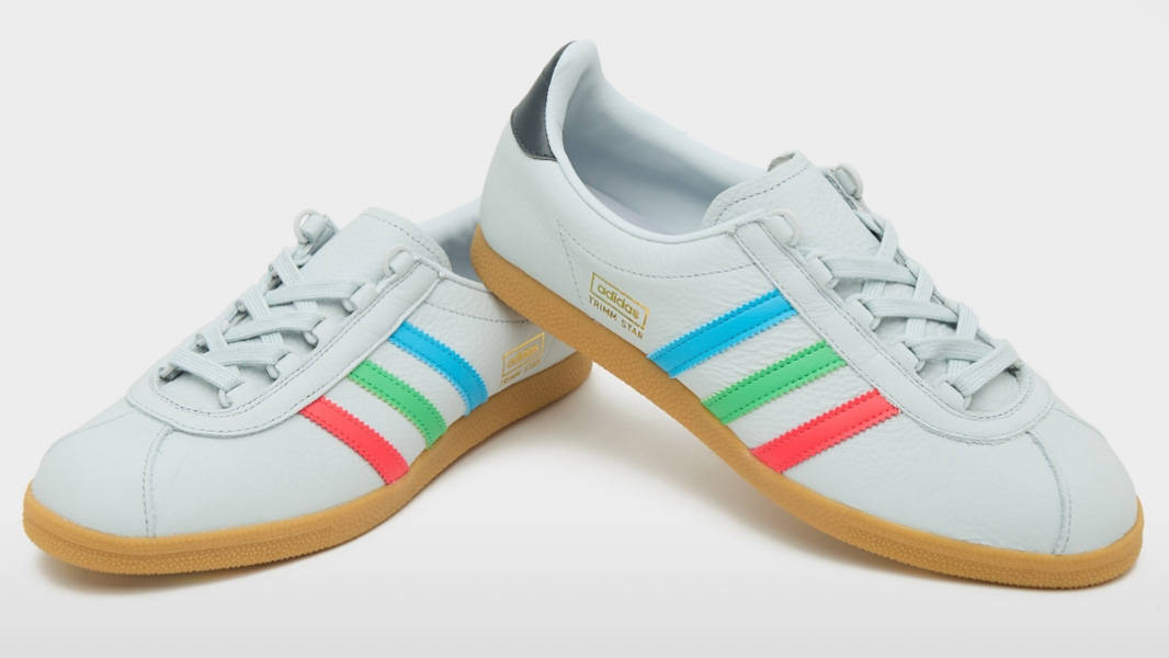 size_ x adidas Trimm Star VHS White Lifestyle