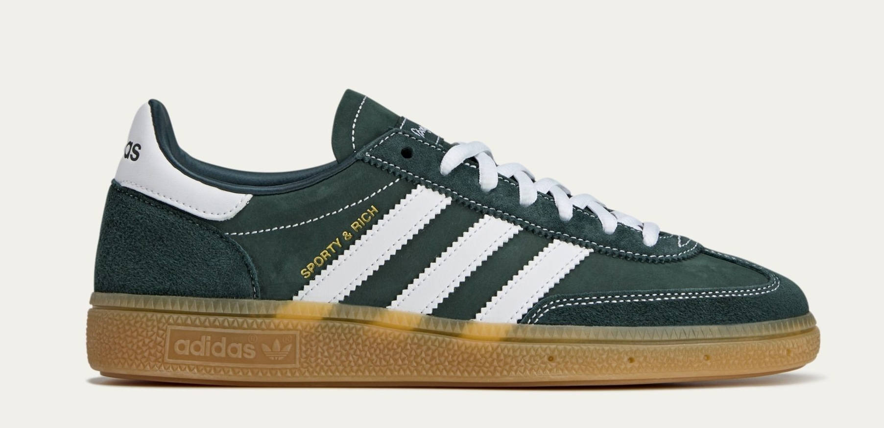 Sporty & Rich x adidas Handball Spezial Dark Green