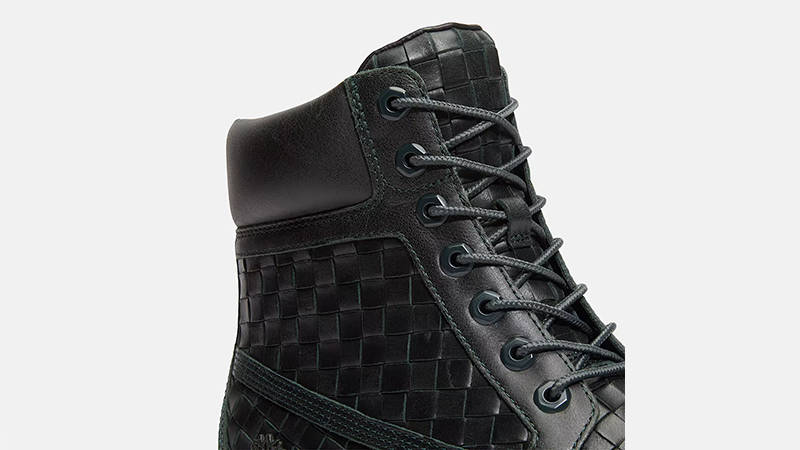 Timberland 6-Inch Boot Dark Green TB0A6FD6EEQ neck