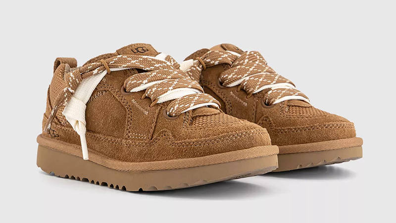 UGG Lowmel Lo Chestnut Kids 1166490K-CHE front