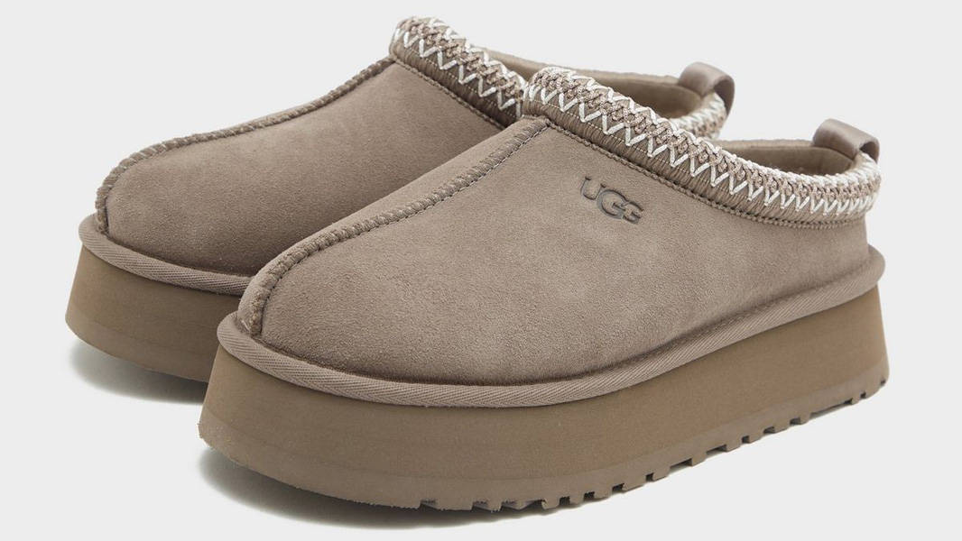 UGG Tazz Slippers Smoke Plume 2025 Front