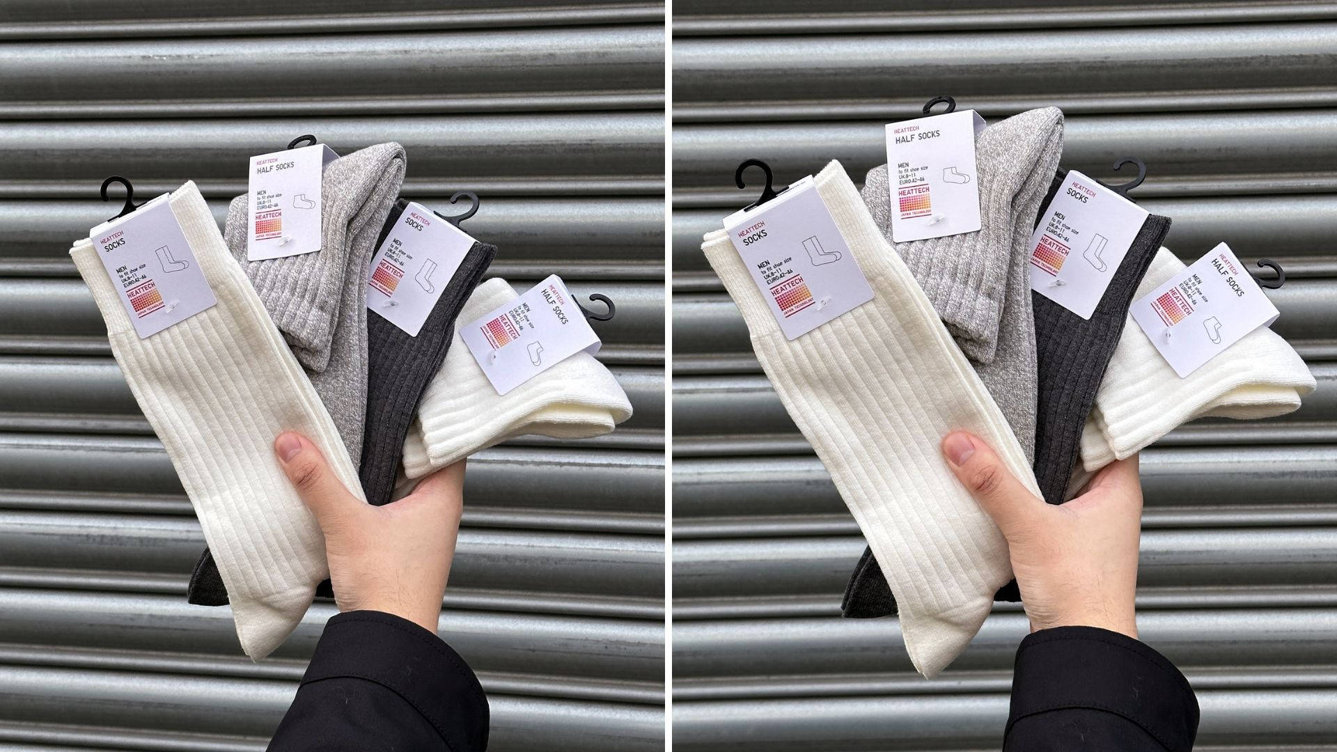 UNIQLO HEATTECH Ribbed Socks