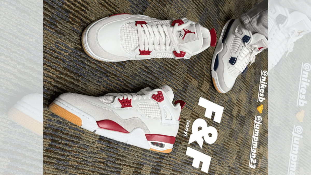Nike SB x Air Jordan 4 Varsity Red