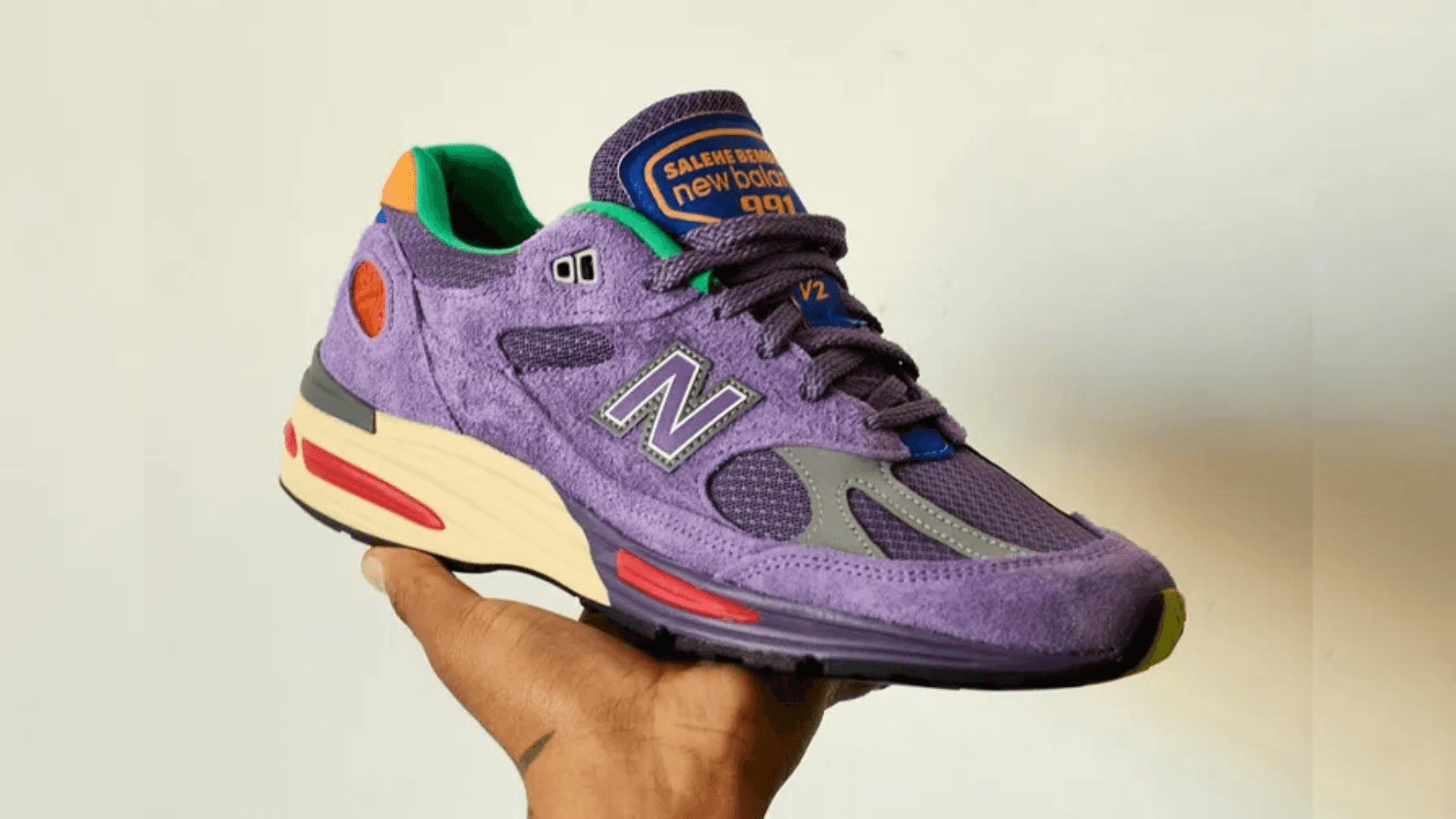 Salehe Bembury Unveils New Balance 991v2 “Colors Be The Palette”