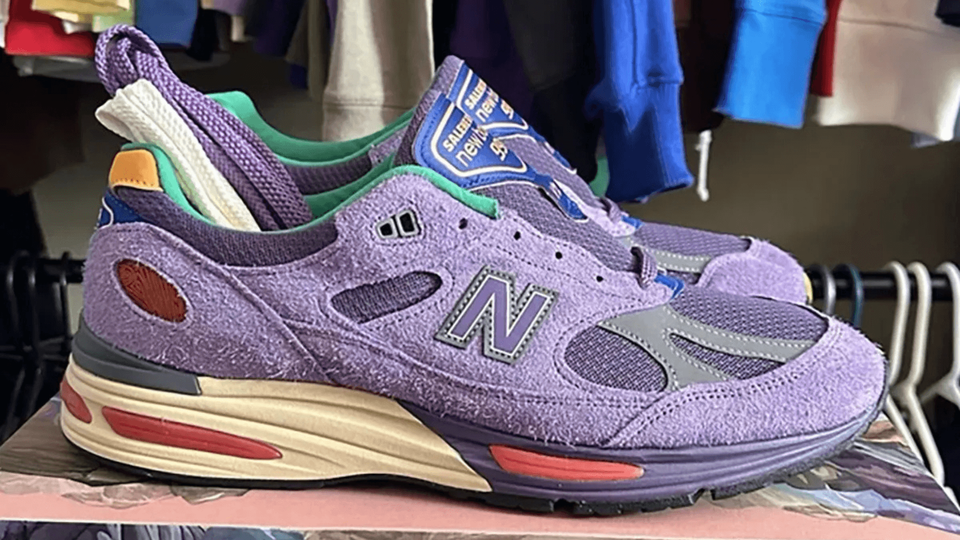 Salehe Bembury Unveils New Balance 991v2 “Colors Be The Palette”