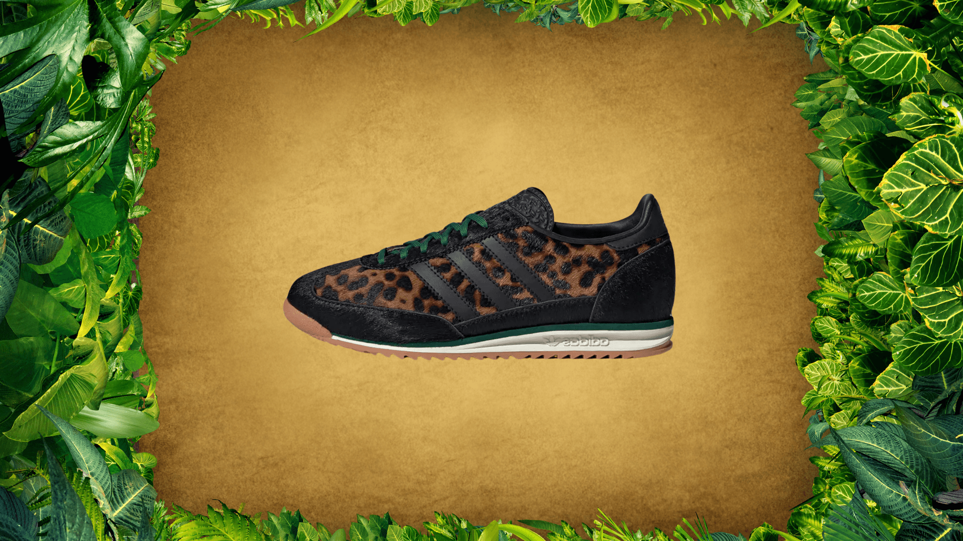 adidas SL 72 OG Leopard Black