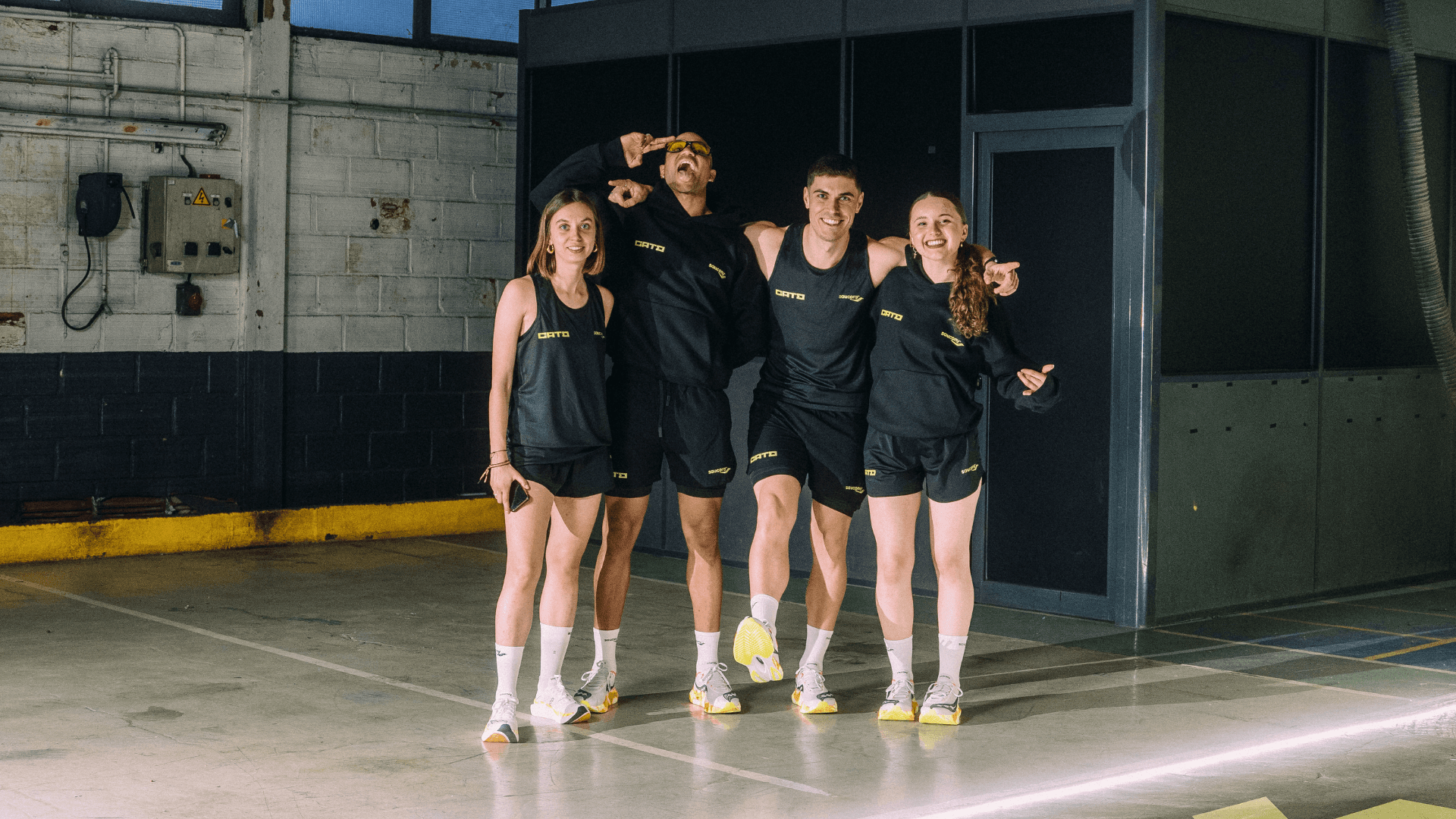 Saucony Unites Global Running Crews for an Electrifying Relay in Paris
