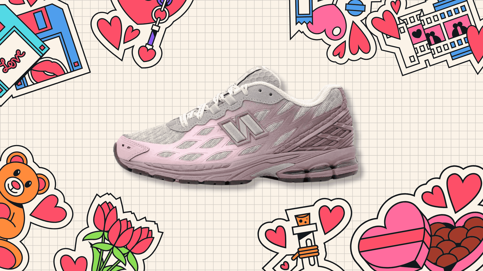 New Balance 1906 Ice Wine Mid Century Pink