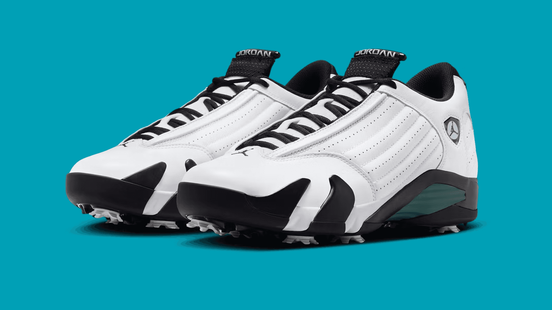 First Look at the Air Jordan 14 Golf “Oxidized Green”