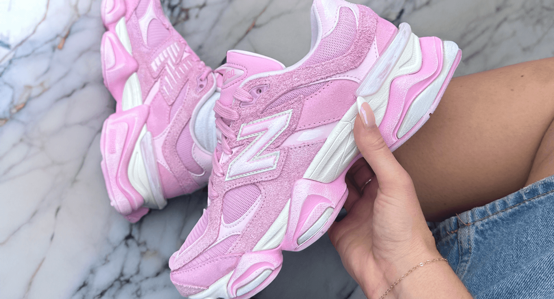 New Balance 9060 Overdyed Pink