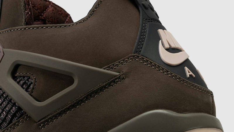A Ma Maniére x Air Jordan 4 Dark Mocha Detail 1