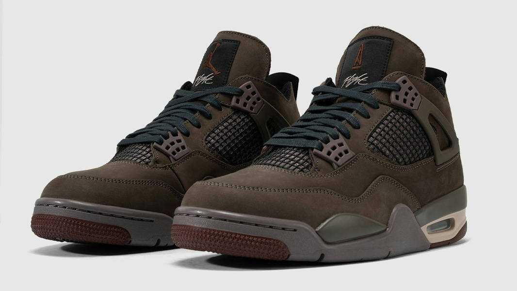 A Ma Maniére x Air Jordan 4 Dark Mocha Front