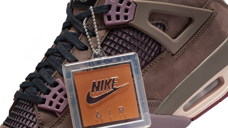 A Ma Maniére x Air Jordan 4 Dark Mocha Tag