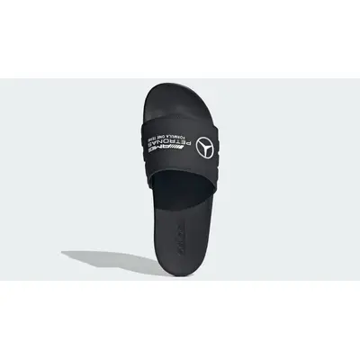 adidas Adilette Comfort Slides Mercedes AMG Petronas Formula One Team Core Black Middle