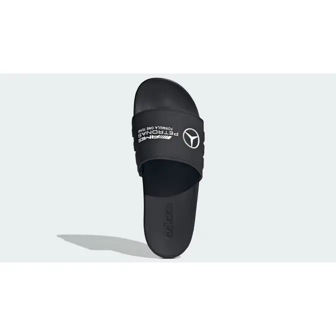 adidas Adilette Comfort Slides Mercedes AMG Petronas Formula One Team Core Black Middle