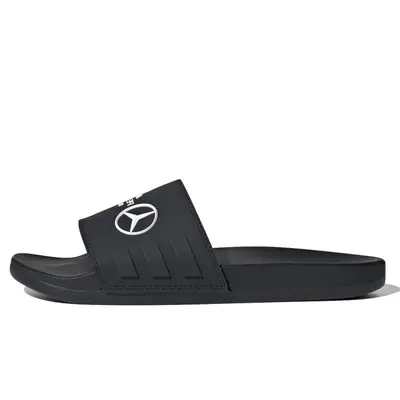 adidas Adilette Comfort Slides Mercedes AMG Petronas Formula One Team Core Black