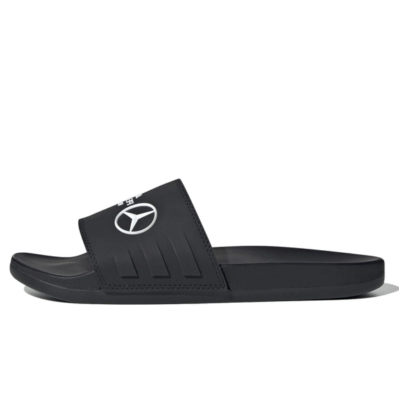 adidas Adilette Comfort Slides Mercedes AMG Petronas Formula One Team Core Black