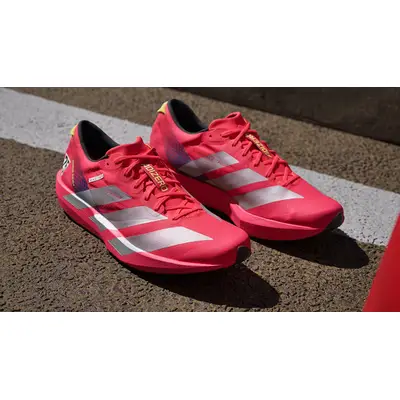 adidas Adizero Adios 9 Lucid Red IH5747 from top
