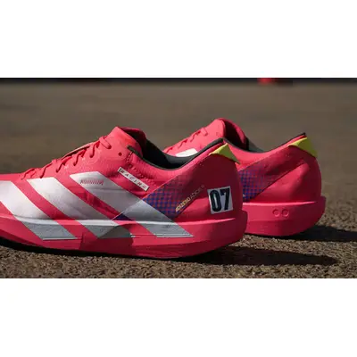 adidas Adizero Adios 9 Lucid Red IH5747 heel