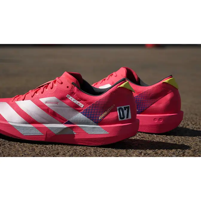 adidas Adizero Adios 9 Lucid Red IH5747 heel