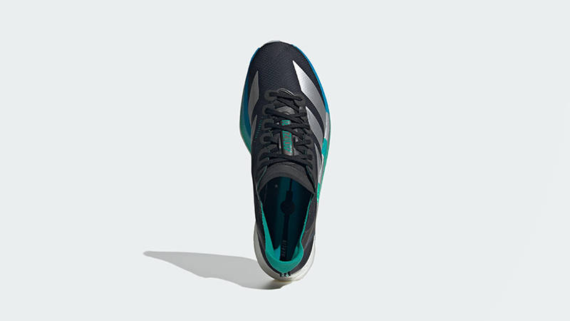 adidas Adizero Adios Pro 4 Black Matte Silver JR6365 middle