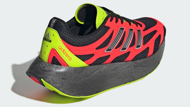 adidas Adizero Aruku Carbon Solar Red Back