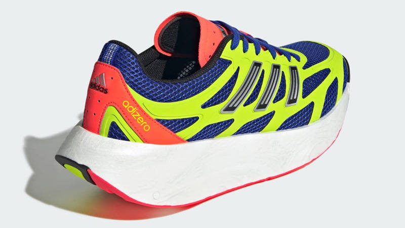 adidas Adizero Aruku Lucid Blue Solar Slime Back