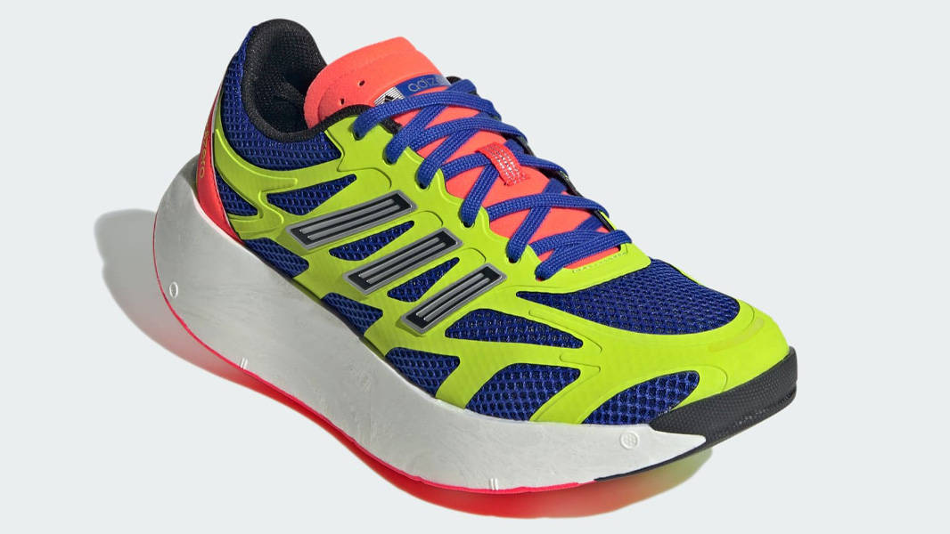 adidas Adizero Aruku Lucid Blue Solar Slime Front