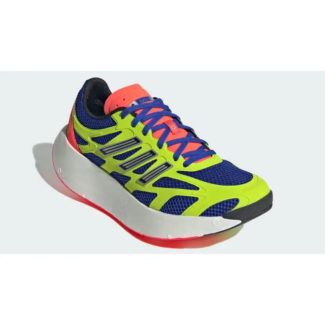 adidas Adizero Aruku Lucid Blue Solar Slime Front